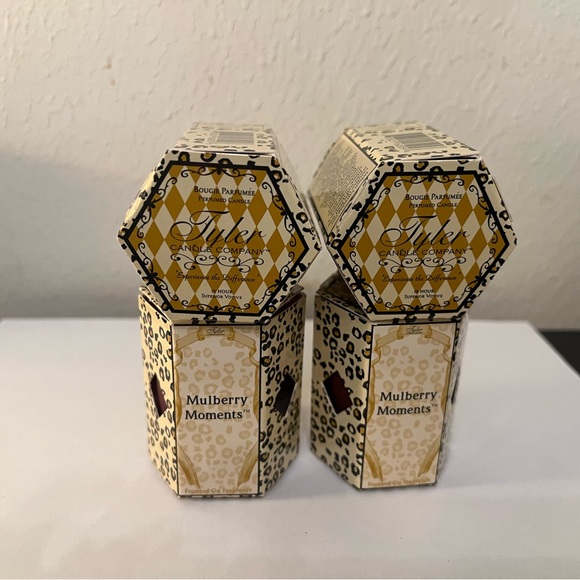 Set of 4 New in box Tyler Candles votive candles - Mulberry Moments sc… - Picture 4 of 4